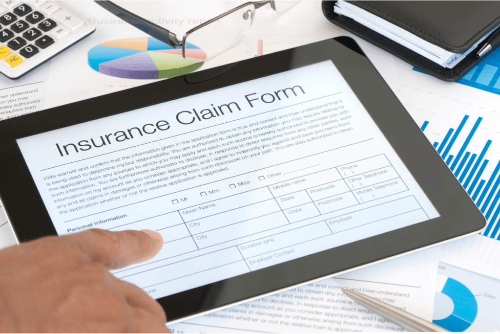 insurance claim form