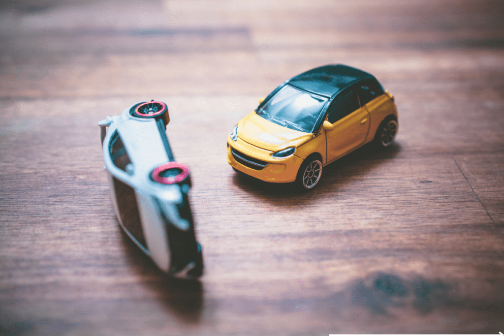 toy car accident