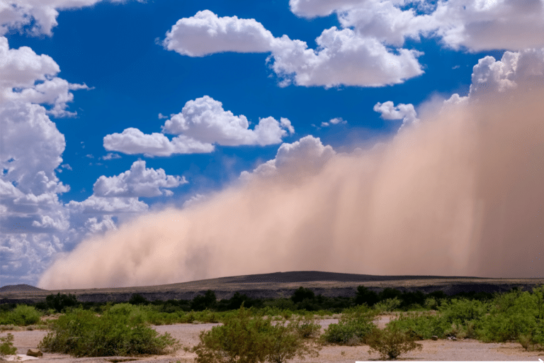 Arizona Haboob standstorm